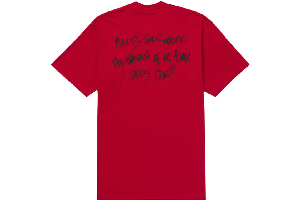 Supreme T-Shirt Max B Red