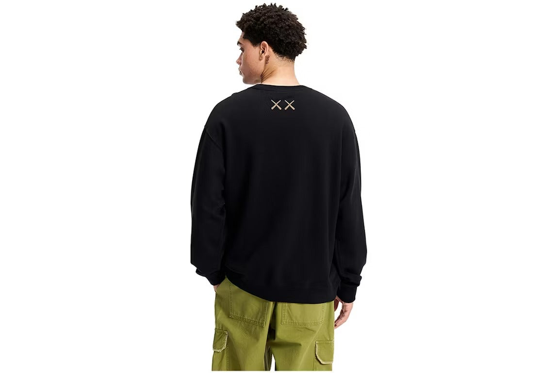 KAWS x Uniqlo Crewneck Black