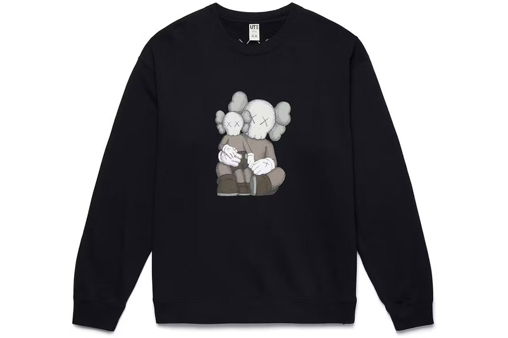 KAWS x Uniqlo Crewneck Black