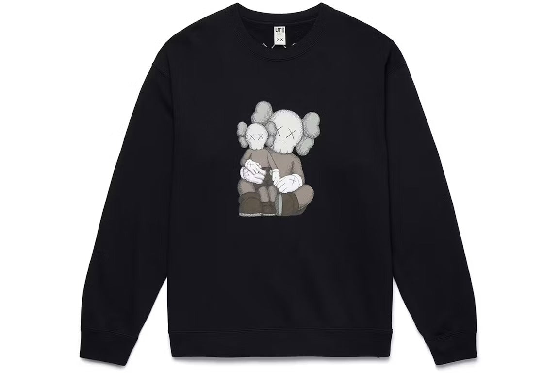 KAWS x Uniqlo Crewneck Black