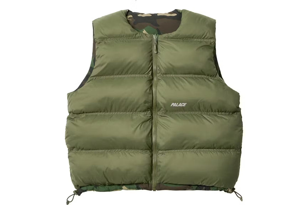 Palace P-Tech Reversible Puffa Vest Camo