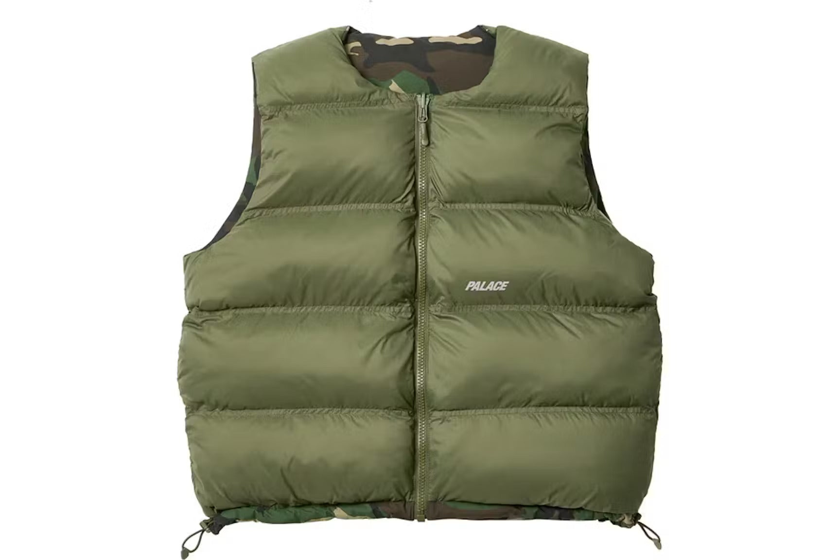 Palace P-Tech Reversible Puffa Vest Camo