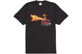 Supreme T-Shirt Thrasher Back Tail Black