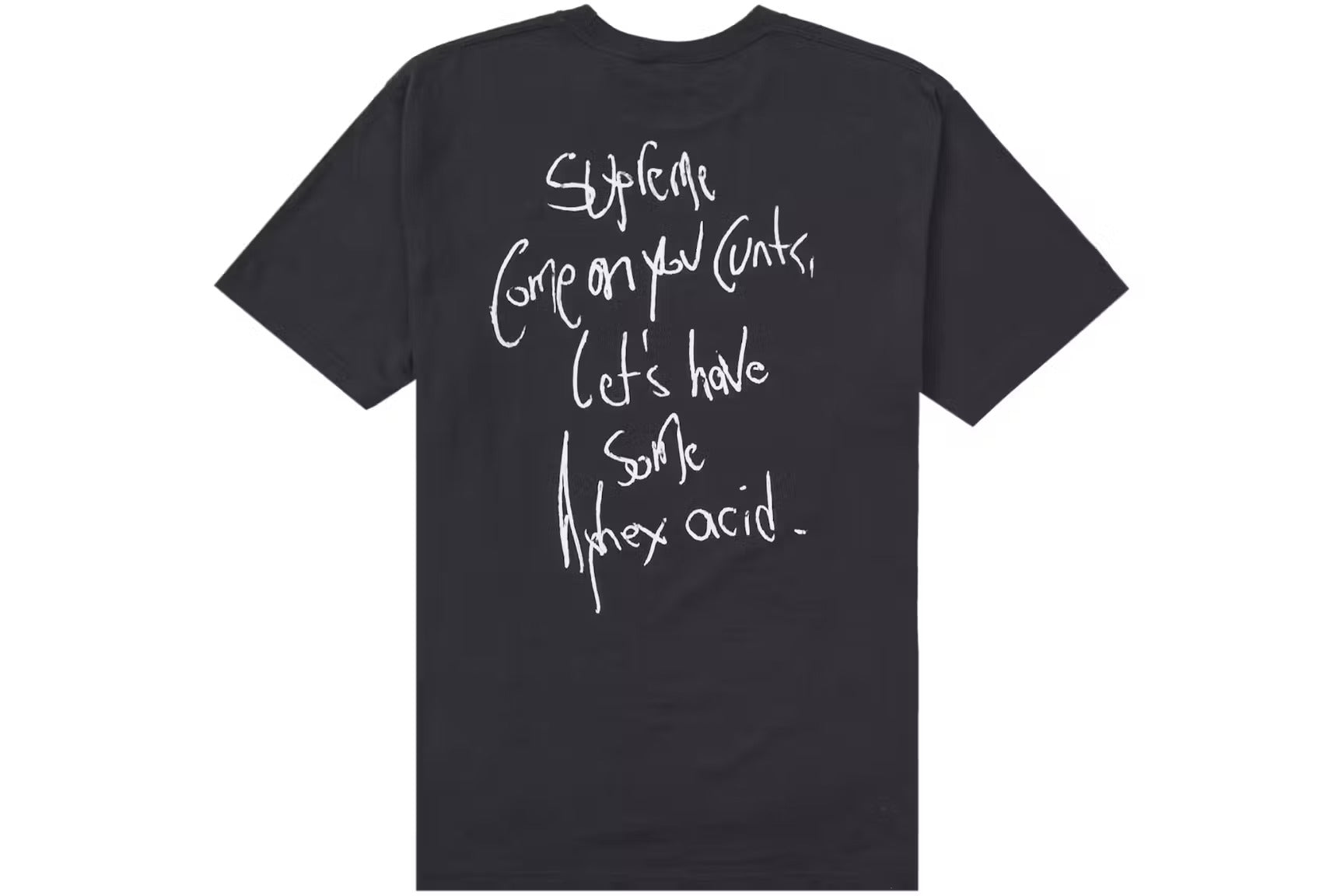 Supreme T-Shirt Aphex Twin Windowlicker Black
