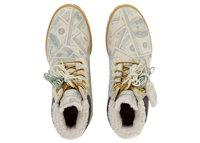 Timberland 6" Premium Waterproof Boot Supreme x MM6 Maison Margiela $100 Bills