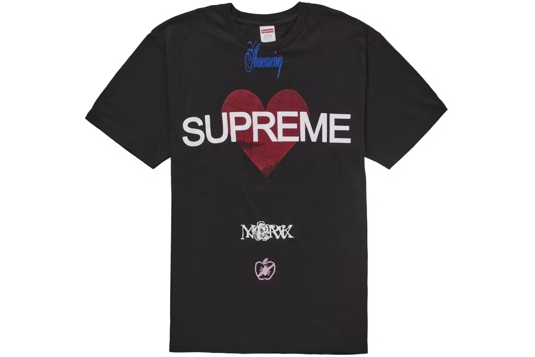 Supreme T-Shirt Annuncing Black