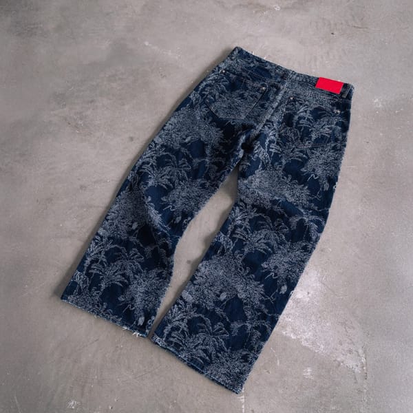 ON MY WAY DEEP BLUE JACQUARD