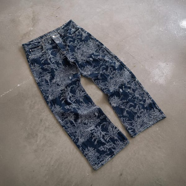 ON MY WAY DEEP BLUE JACQUARD