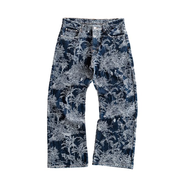 ON MY WAY DEEP BLUE JACQUARD