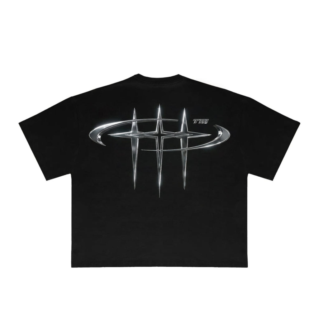 ON MY WAY METAL LOGO TEE B