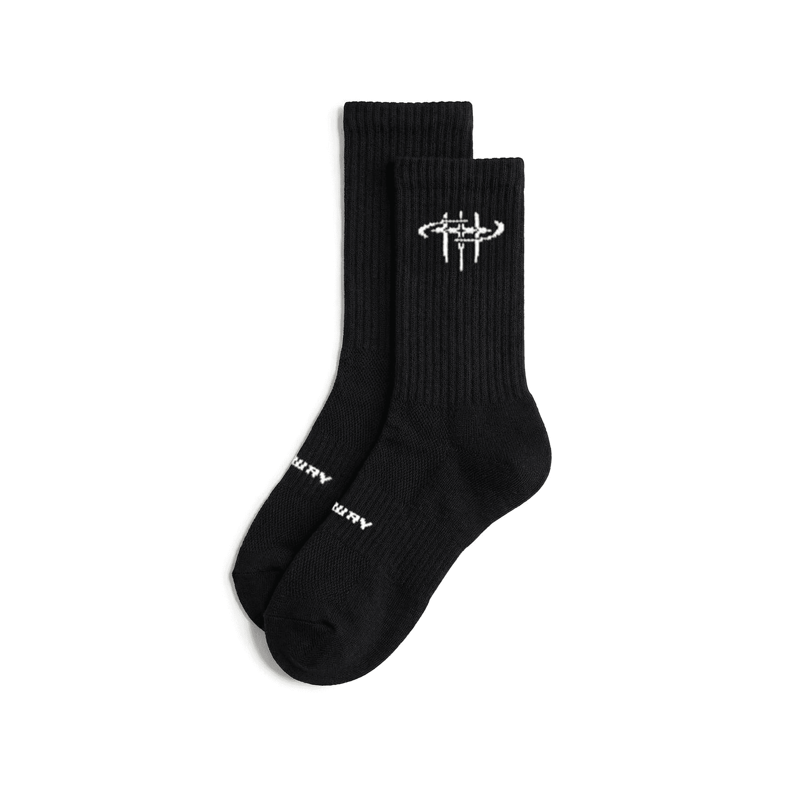 On My Way Socks Black