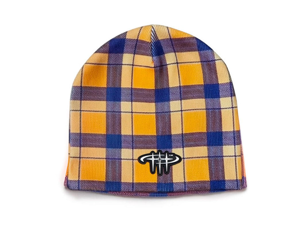 ON MY WAY Big Steppa Beanie Yellow Blue