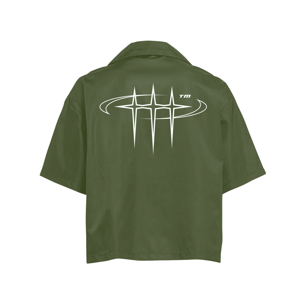 ON MY WAY BLESSED WORLD SHIRT GREEN