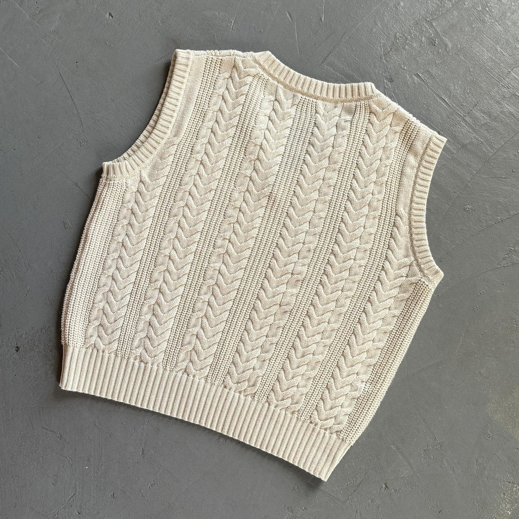 ON MY WAY TRAP KNIT WOOL