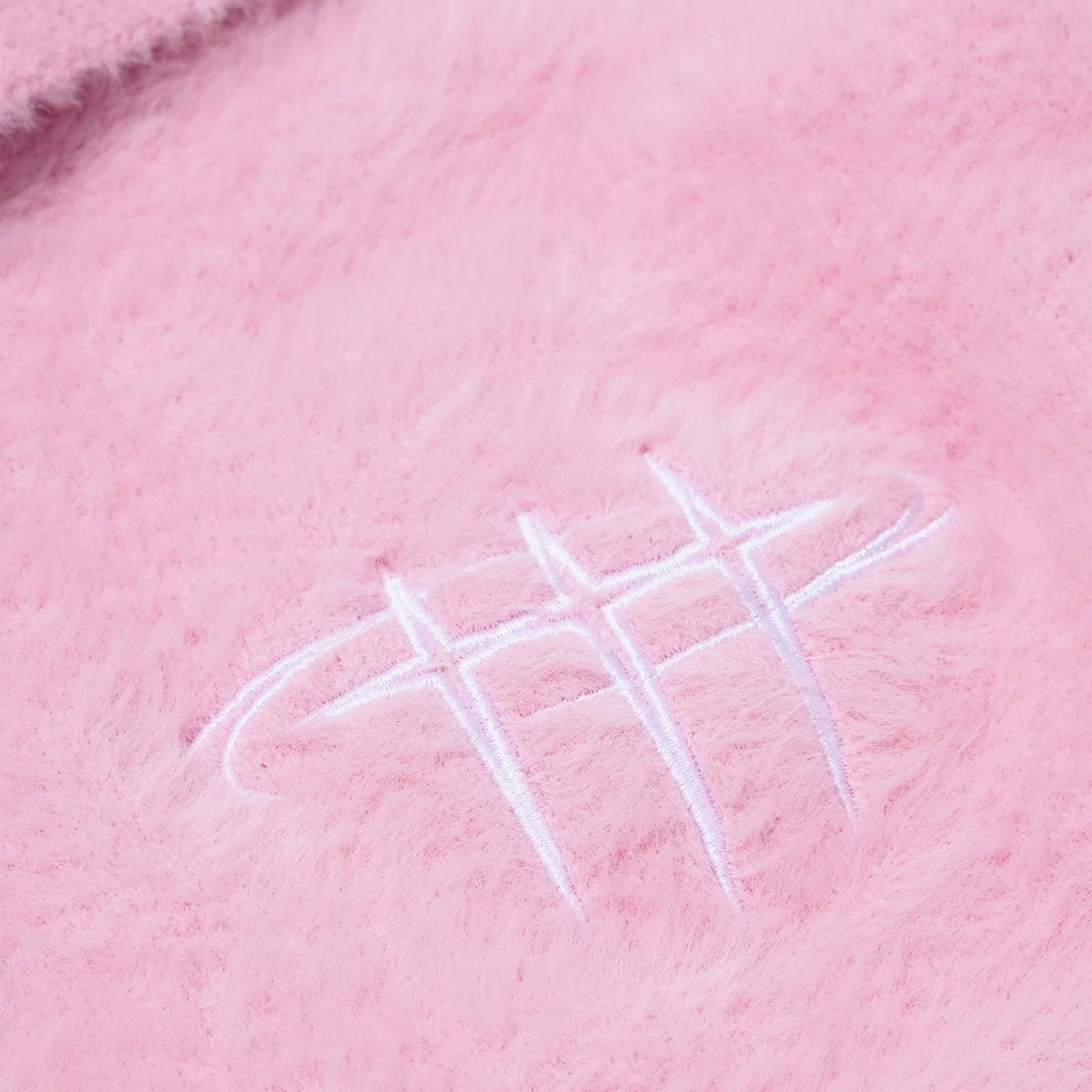ON MY WAY LOVERS FURRY POLO PINK