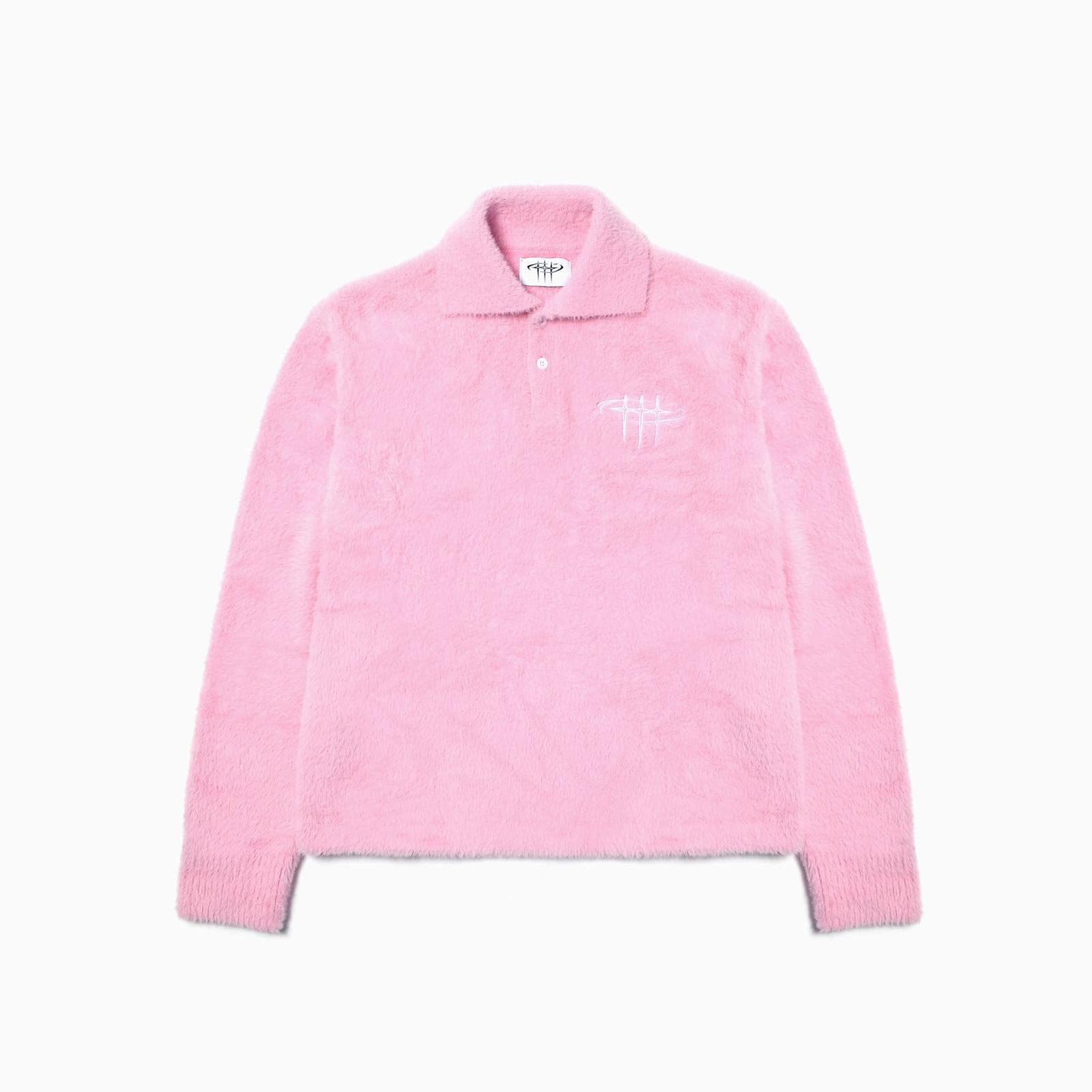 ON MY WAY LOVERS FURRY POLO PINK