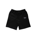 ON MY WAY STIGMA COTTON SHORTS BLACK