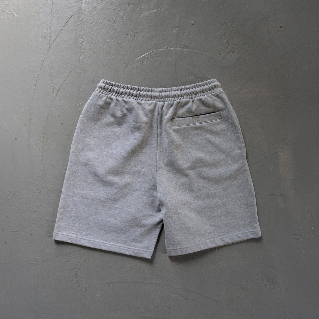 ON MY WAY STIGMA COTTON SHORTS GREY