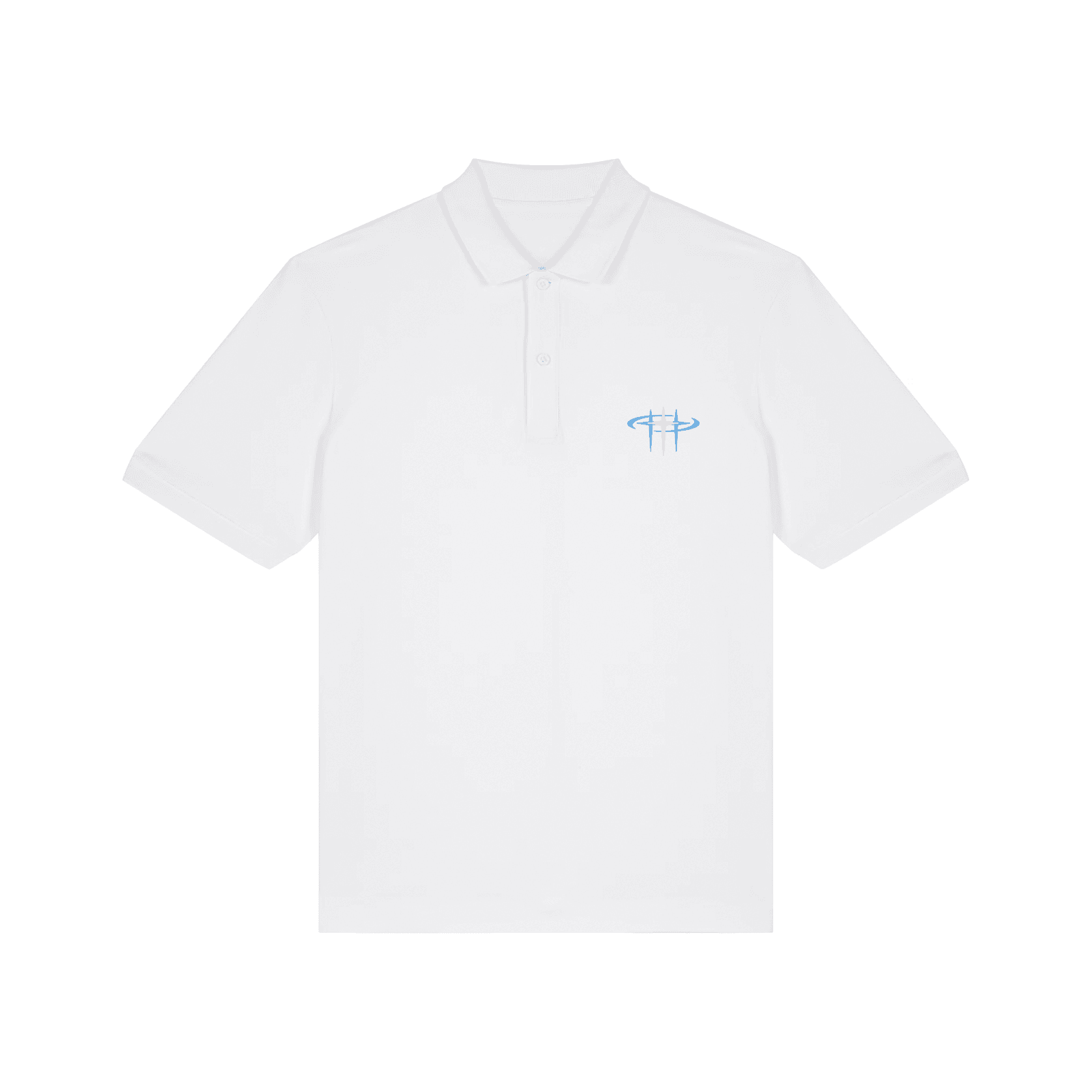 ON MY WAY STIGMA POLO WHITE