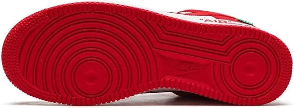 Louis Vuitton Nike Air Force 1 Low By Virgil Abloh White Red