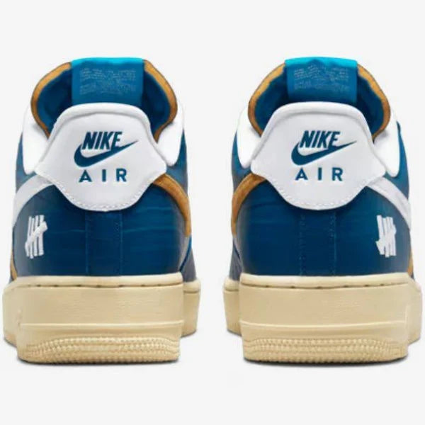 Nike Air Force 1 Low SP Undefeated 5 On It Blue Yellow Croc