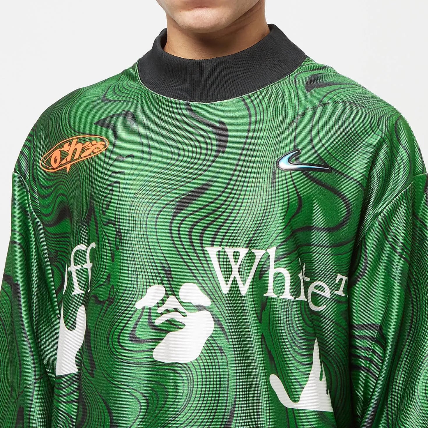 Nike x Off-White Allover Print Jersey Kelly Green