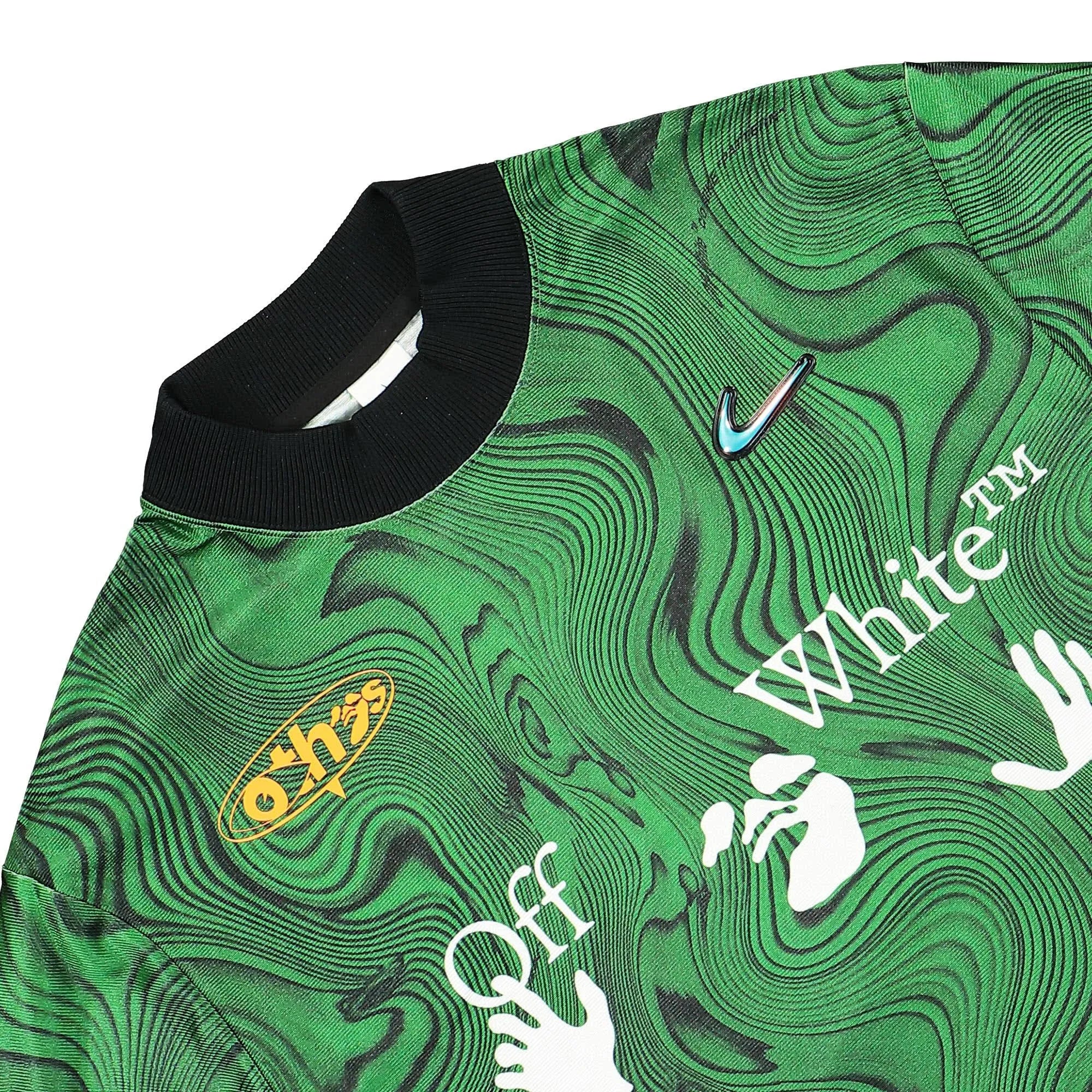 Nike x Off-White Allover Print Jersey Kelly Green