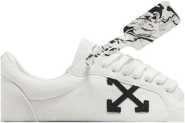 OFF-WHITE Vulcanized Low Canvas White Black