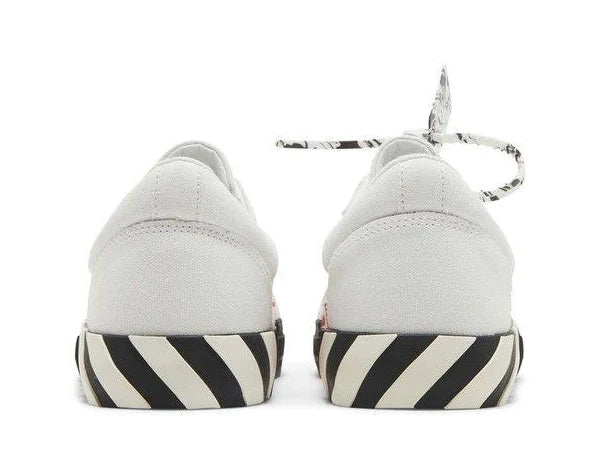OFF-WHITE Vulcanized Low Canvas White Black