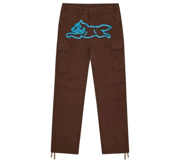 Icecream Running Dog Cargo Pants Brown