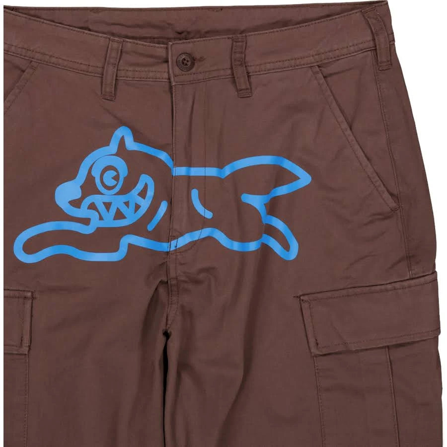 Icecream Running Dog Cargo Pants Brown