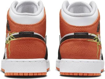Jordan 1 Mid SE Basketball Blossom (GS)
