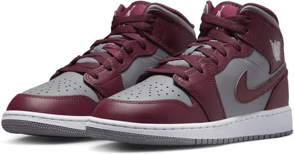 Jordan 1 Mid Cherrywood Red (GS)