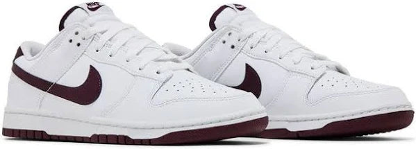 Nike Dunk Low Retro White Night Maroon