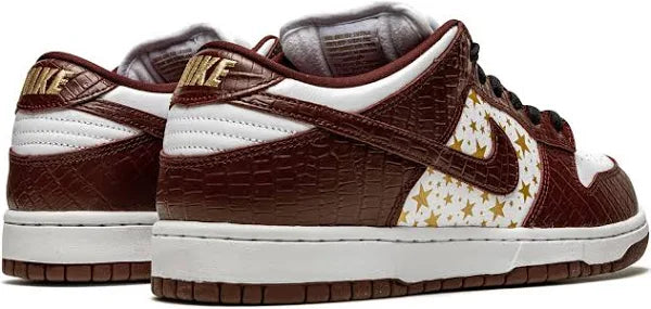 Nike SB Dunk Low Supreme Stars Barkroot Brown