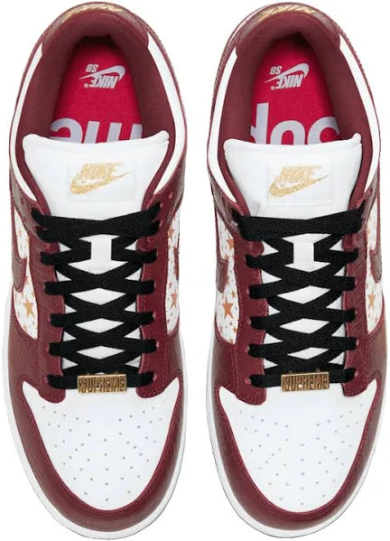 Nike SB Dunk Low Supreme Stars Barkroot Brown