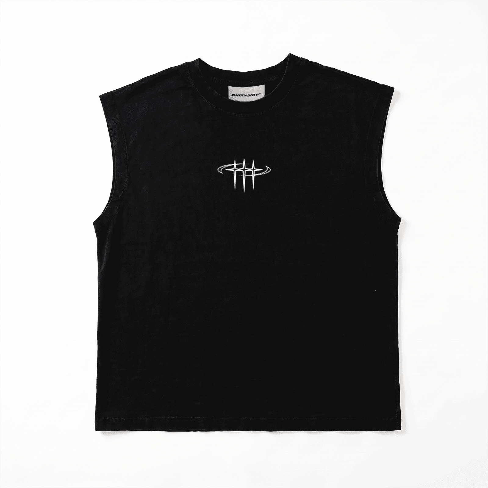 ON MY WAY STIGMA TANK BLACK